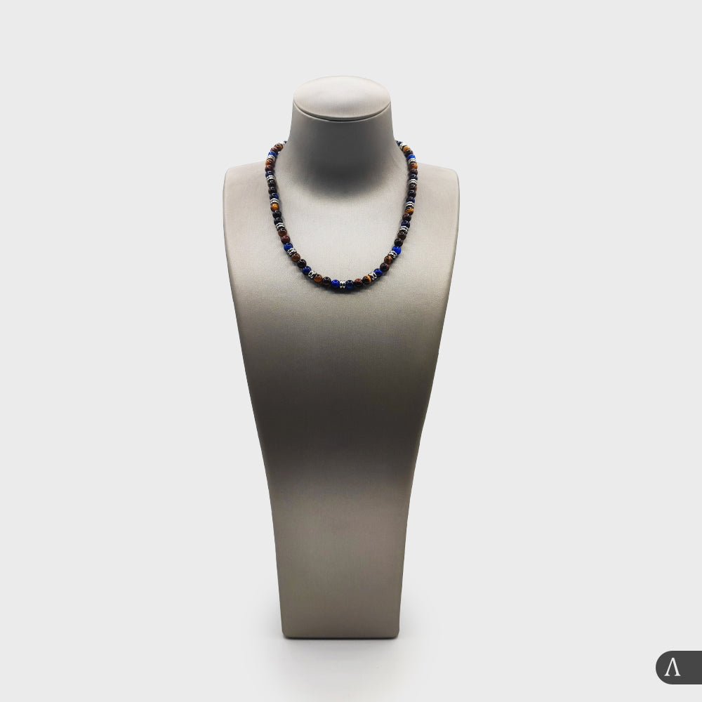 COLLANA BERLIN TIGER'S EYE