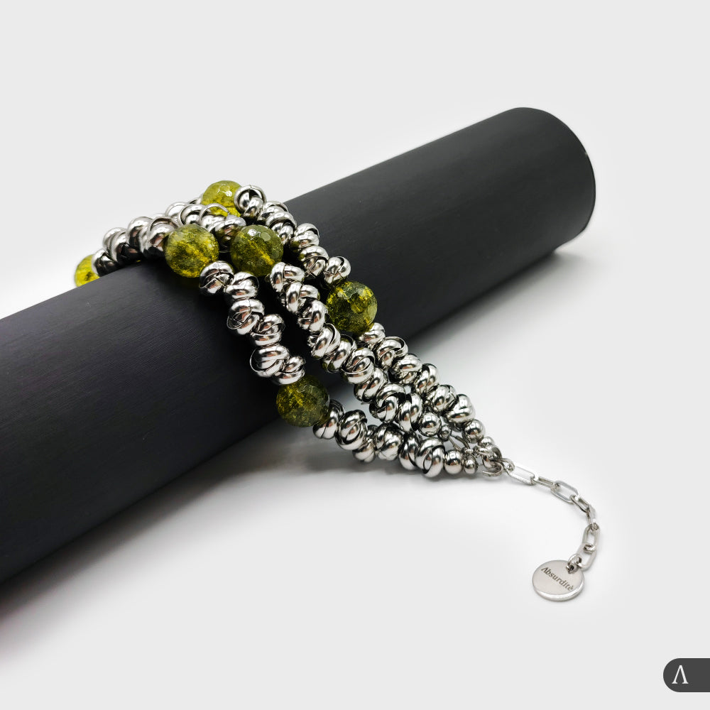 BRACCIALE FEBE CRYSTAL PERIDOT