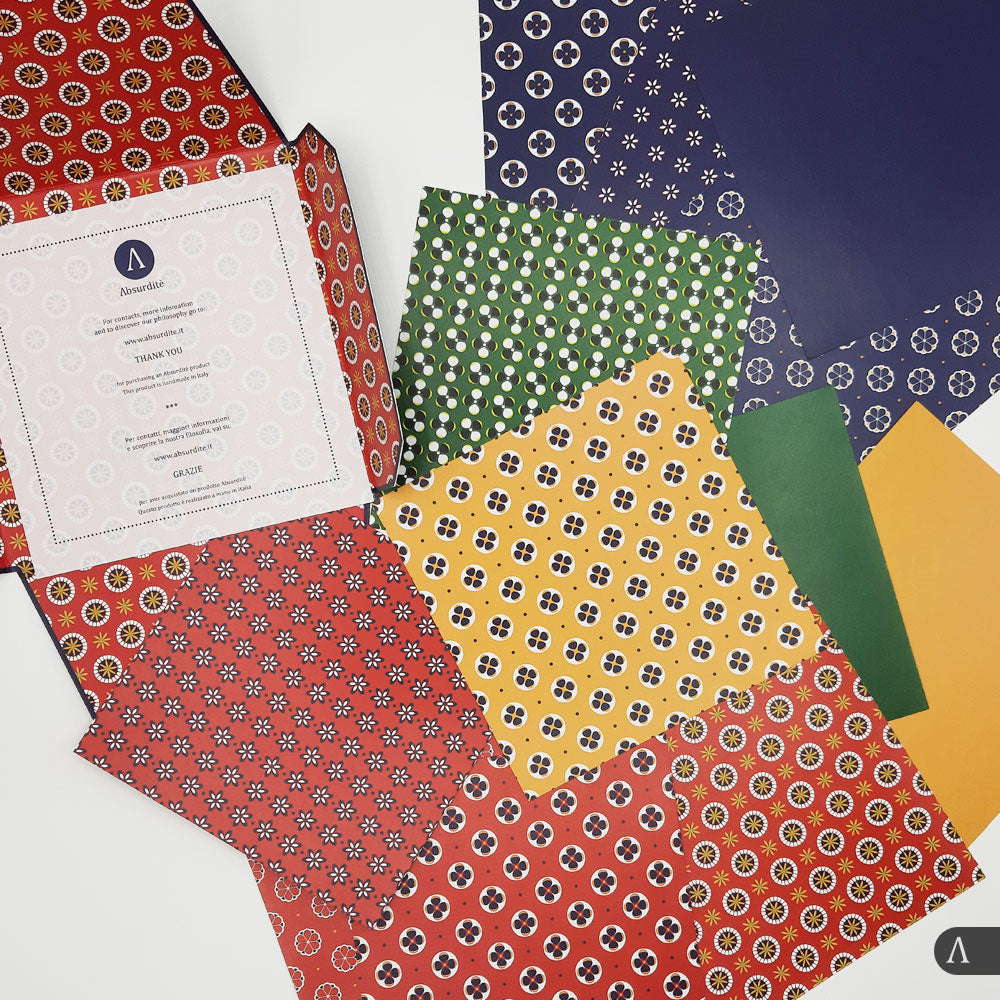 SET ORIGAMI Graphic Flowers
