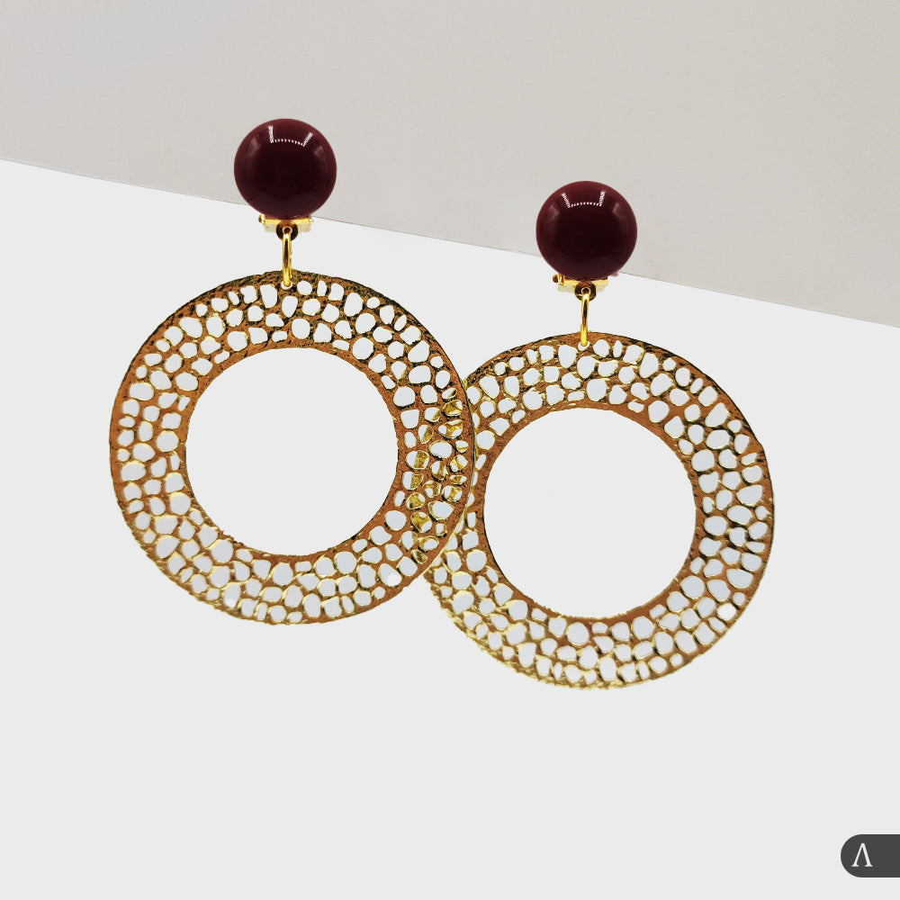 ORECCHINI GOLDEN CIRCLE
