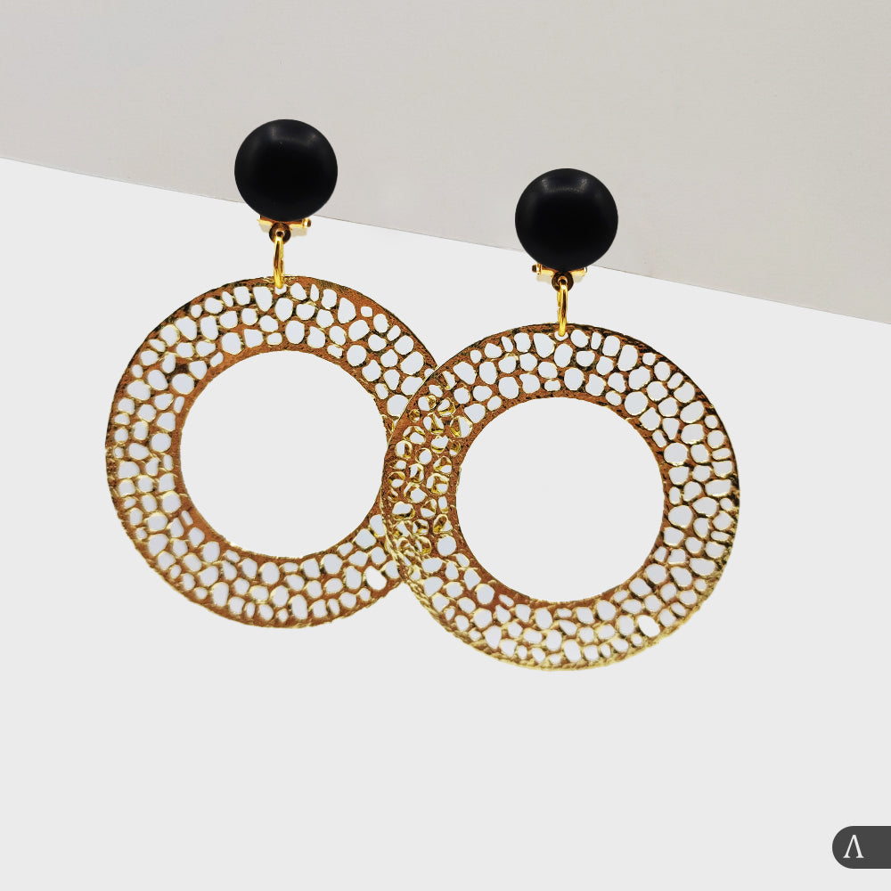ORECCHINI GOLDEN CIRCLE