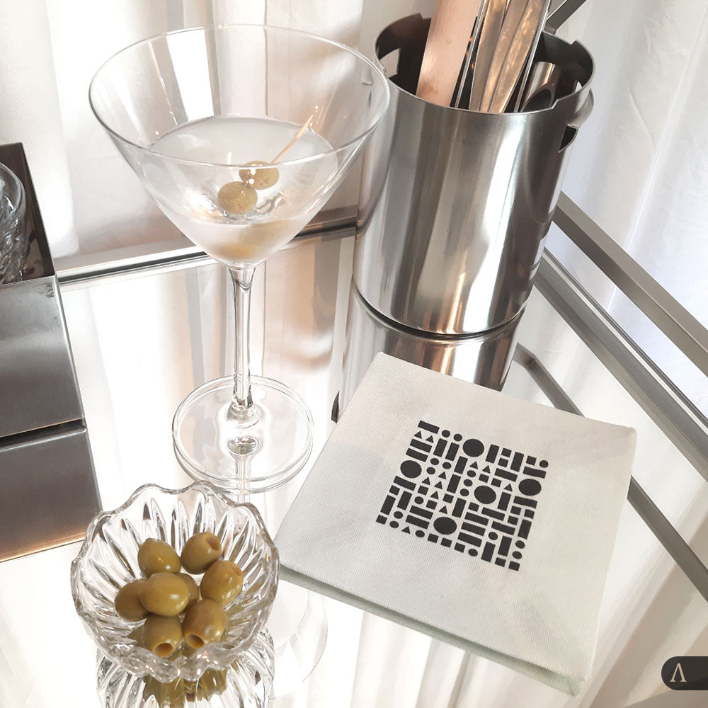 SET TOVAGLIOLI DA COCKTAIL Collezione Liberty